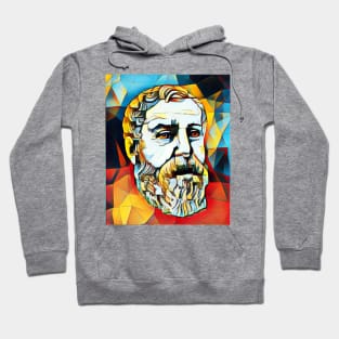 Hero of Alexandria Abstract Portrait | Hero of Alexandria Artwork 3 Hoodie